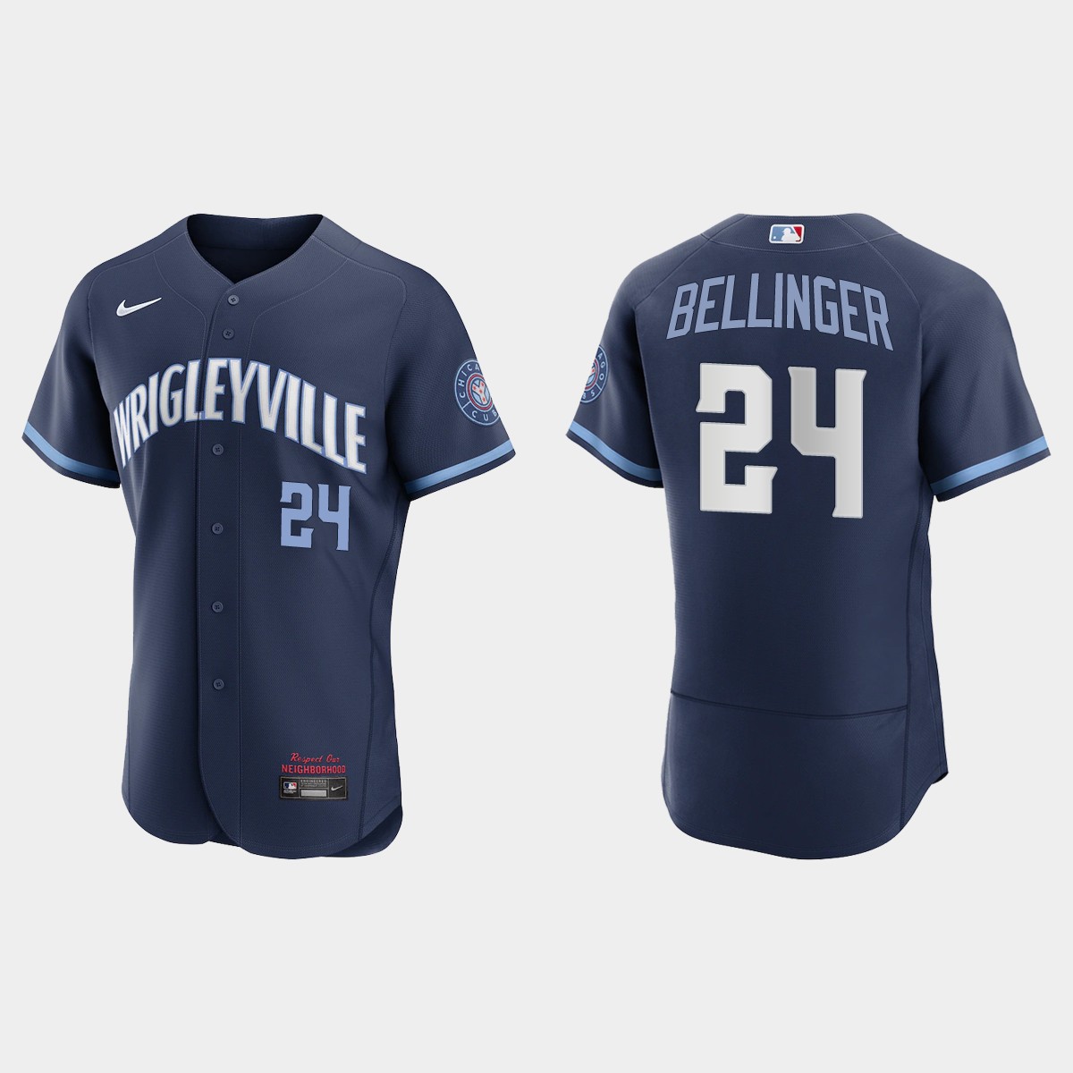 Cody Bellinger Chicago Cubs City Connect Jersey - Navy