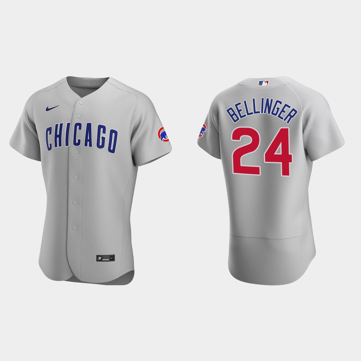 Cody Bellinger Chicago Cubs Road Jersey - Gray