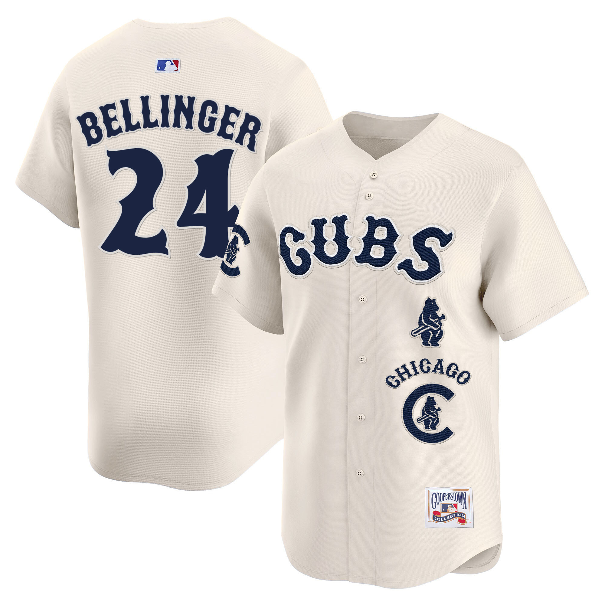 Cody Bellinger Men's Chicago Cubs Special Vapor Premier Limited Cream Jersey - All Stitched
