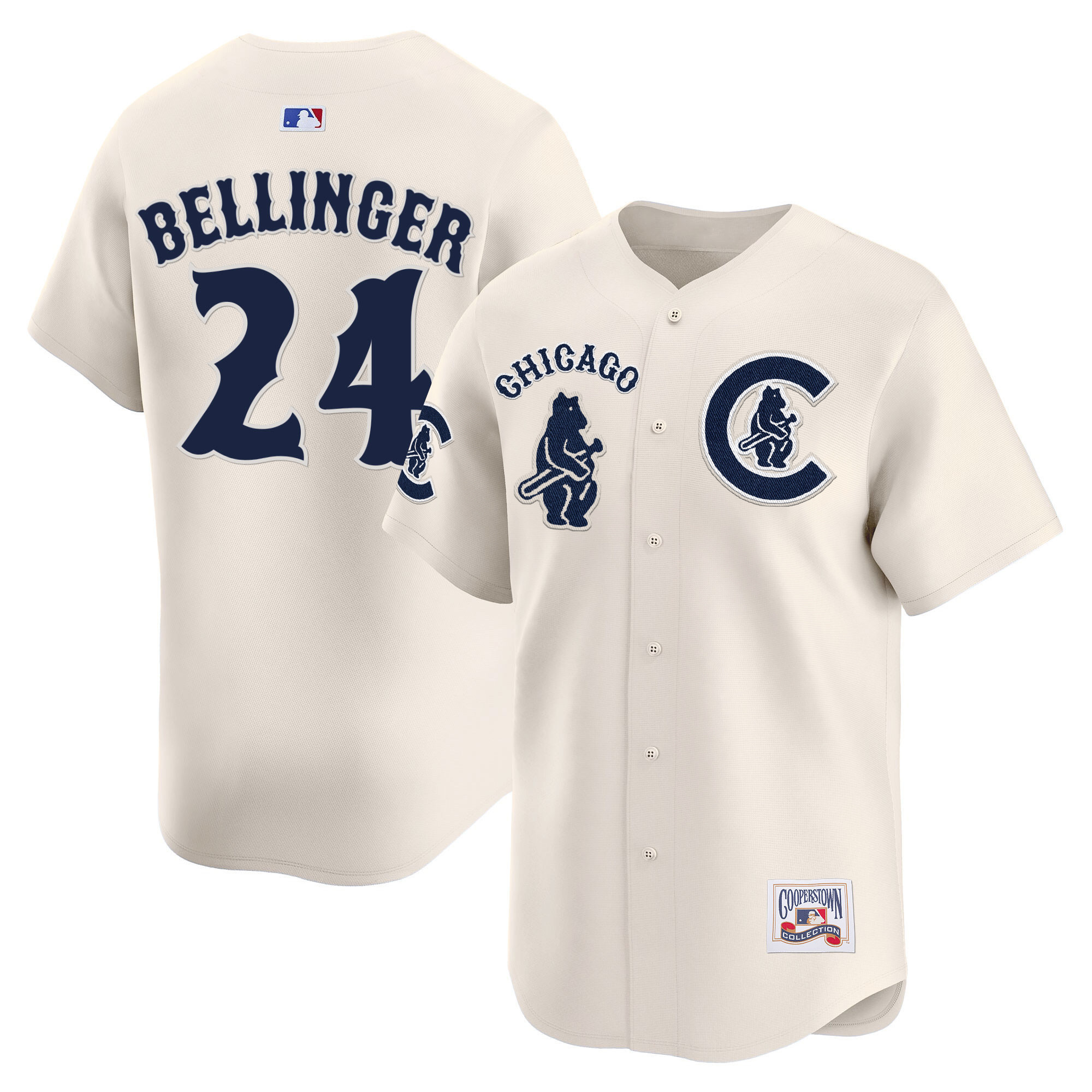 Cody Bellinger Men's Chicago Cubs Special Vapor Premier Limited V2 Cream Jersey - All Stitched