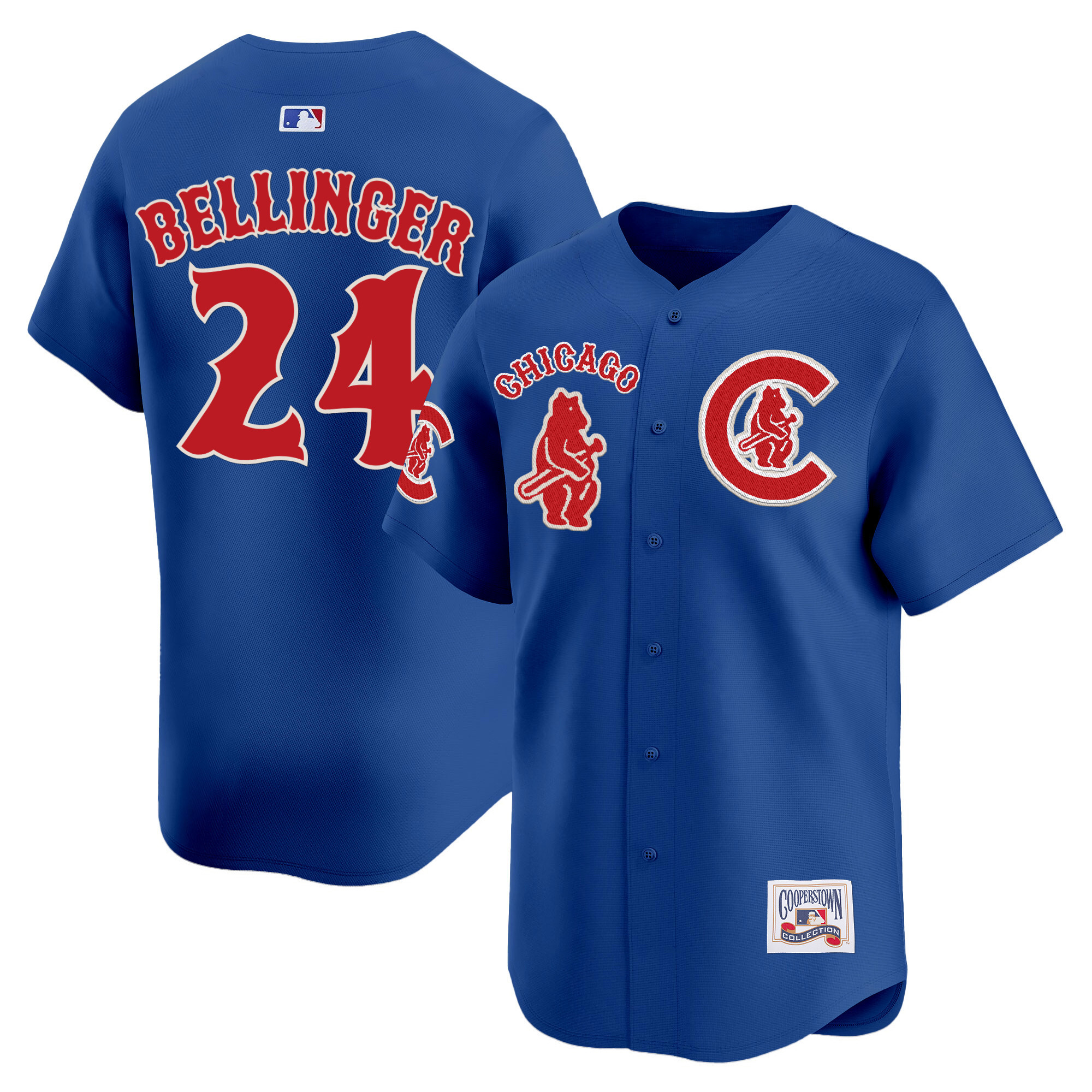Cody Bellinger Men's Chicago Cubs Special Vapor Premier Limited V2 Royal Jersey - All Stitched