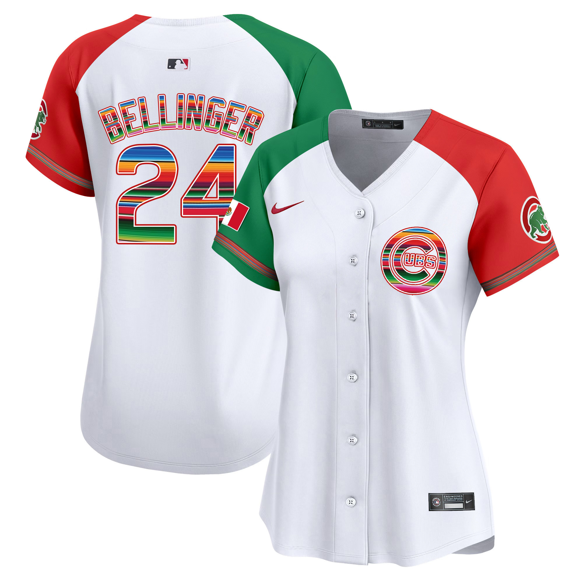 Cody Bellinger Women's Chicago Cubs Mexico Vapor Premier Limited Alternate Jersey - All Stitched