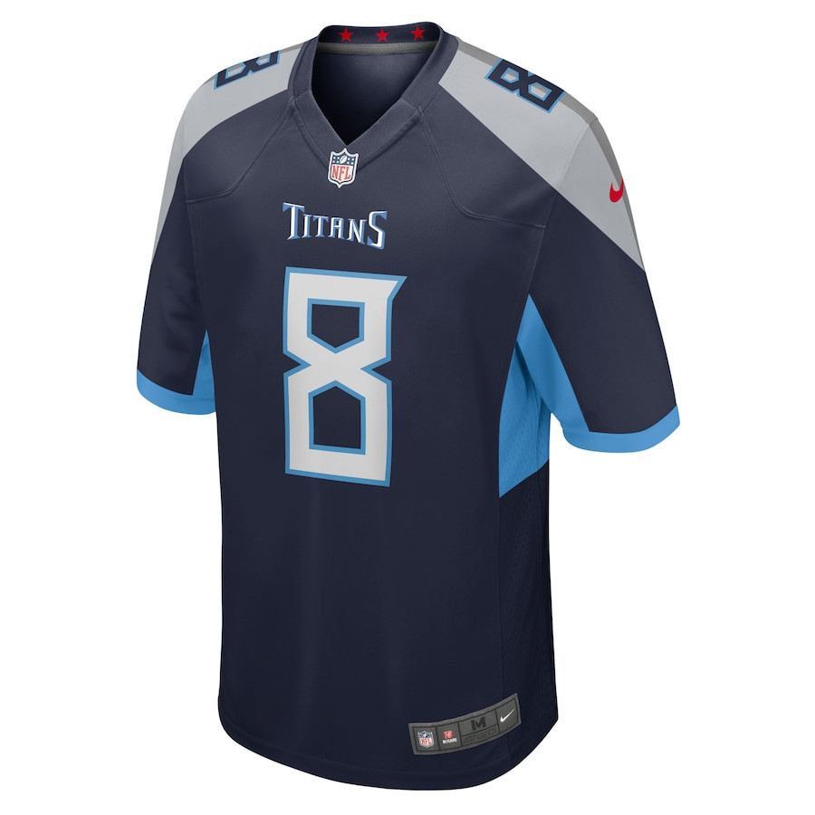 Cody Hollister Tennessee Titans Stitched Jersey – Navy
