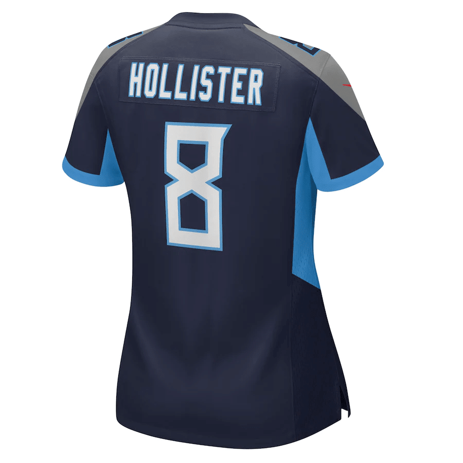 Cody Hollister Tennessee Titans Women’s Stitched Jersey – Navy