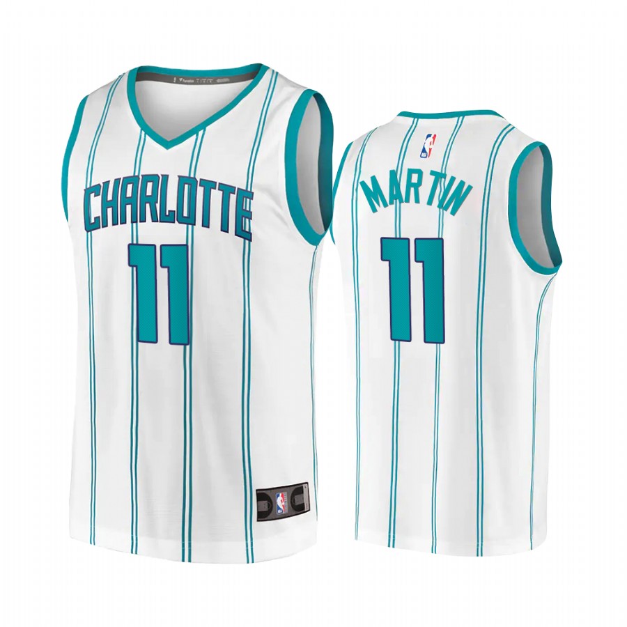 Cody Martin Charlotte Hornets White Association 2020-21 Jersey