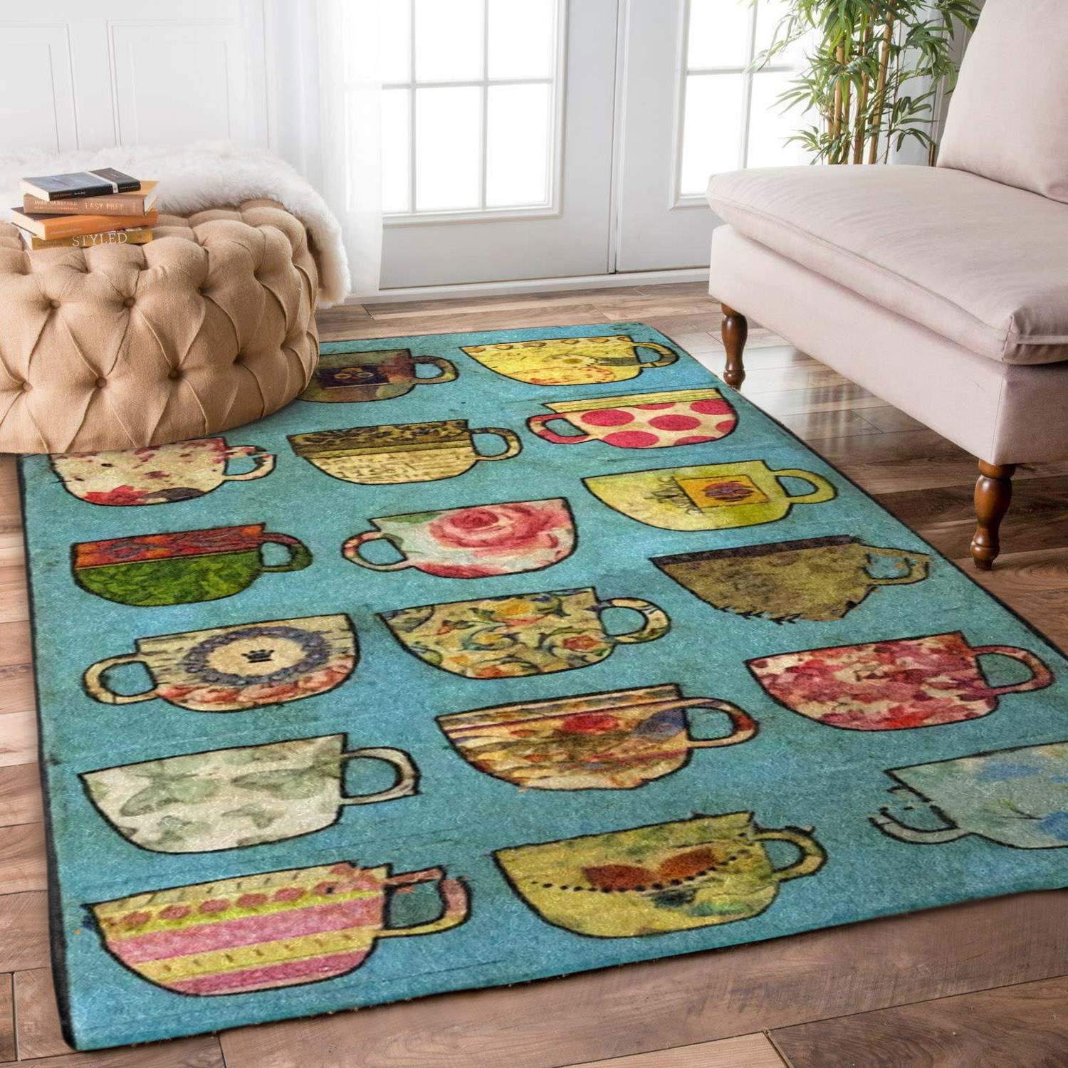 Coffe Cup Limited Edition Rectangle Rug