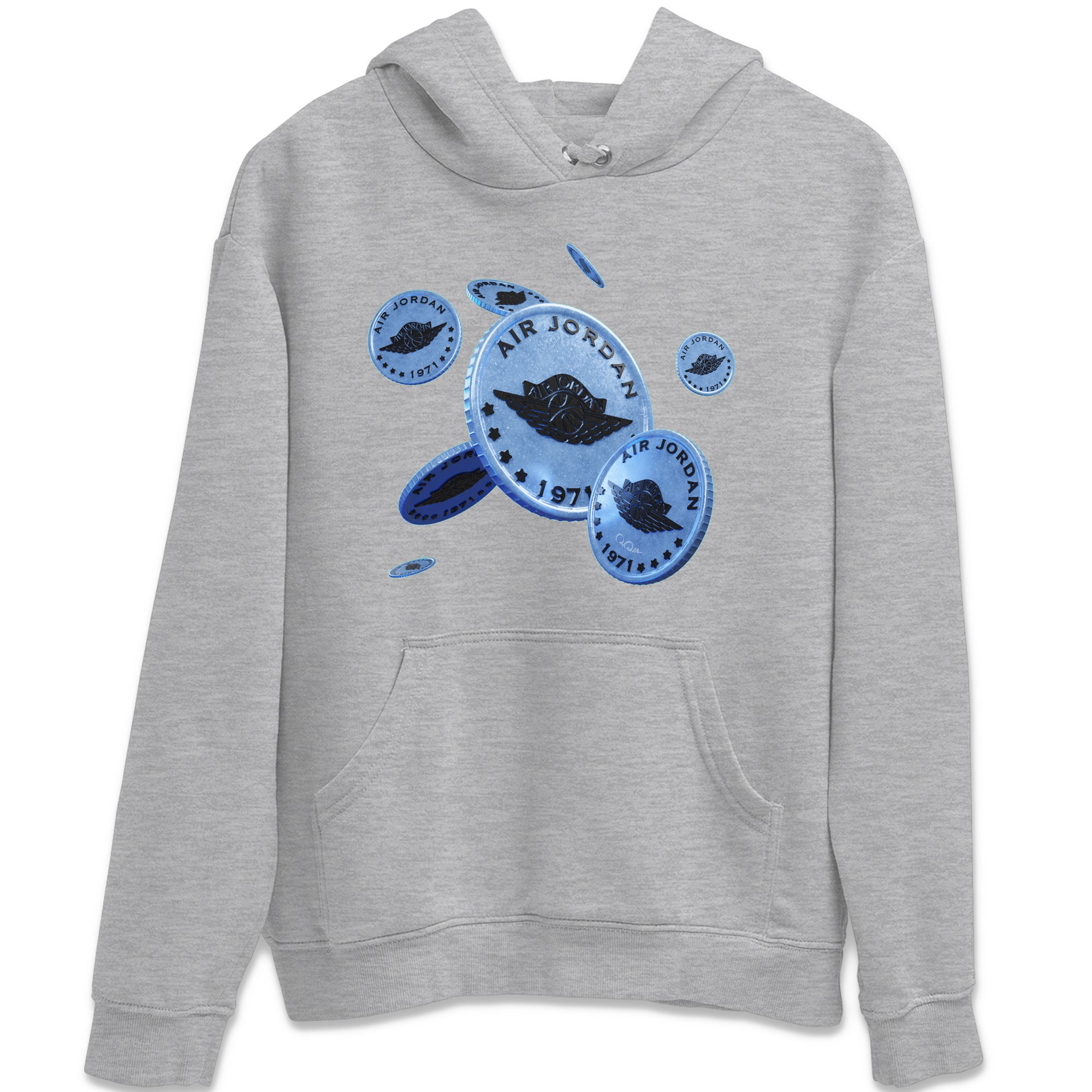 Coin Drop Unisex Hoodie – Air Jordan 5 UNC