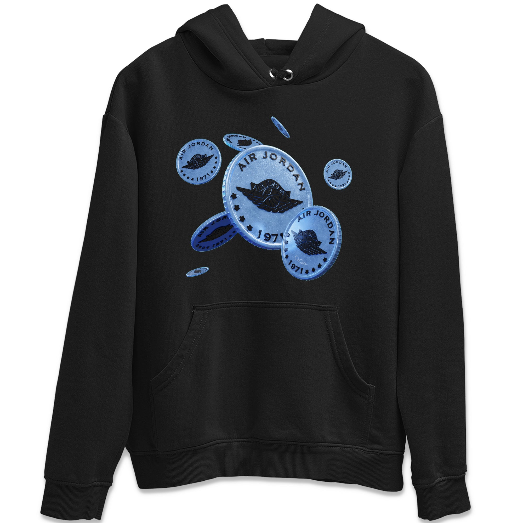 Coin Drop Unisex Hoodie – Air Jordan 5 UNC