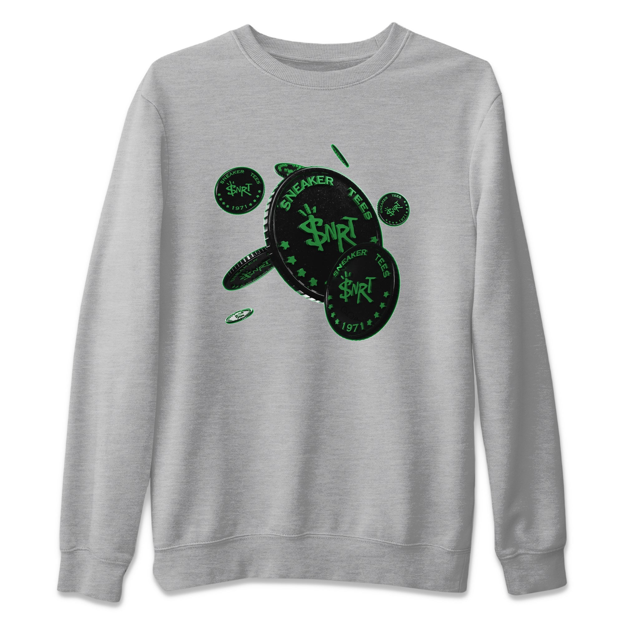 Coin Drop Unisex Sweater – Air Jordan 1 Celtics, Sneakers Matching Sweater
