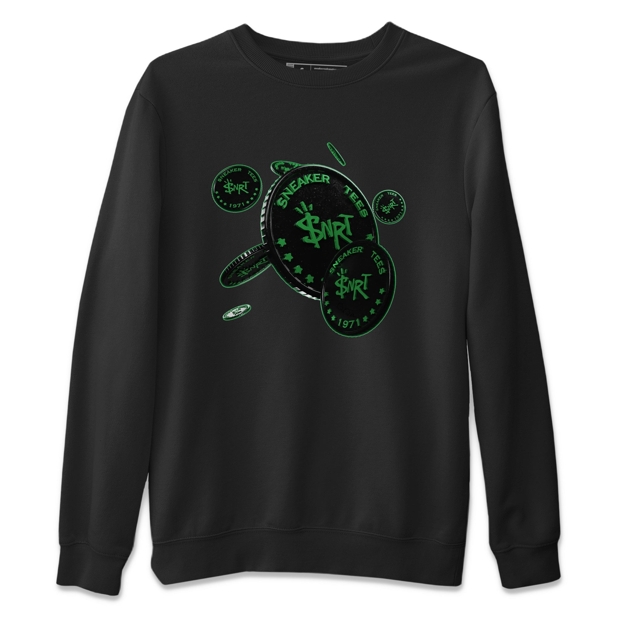 Coin Drop Unisex Sweater – Air Jordan 1 Celtics, Sneakers Matching Sweater