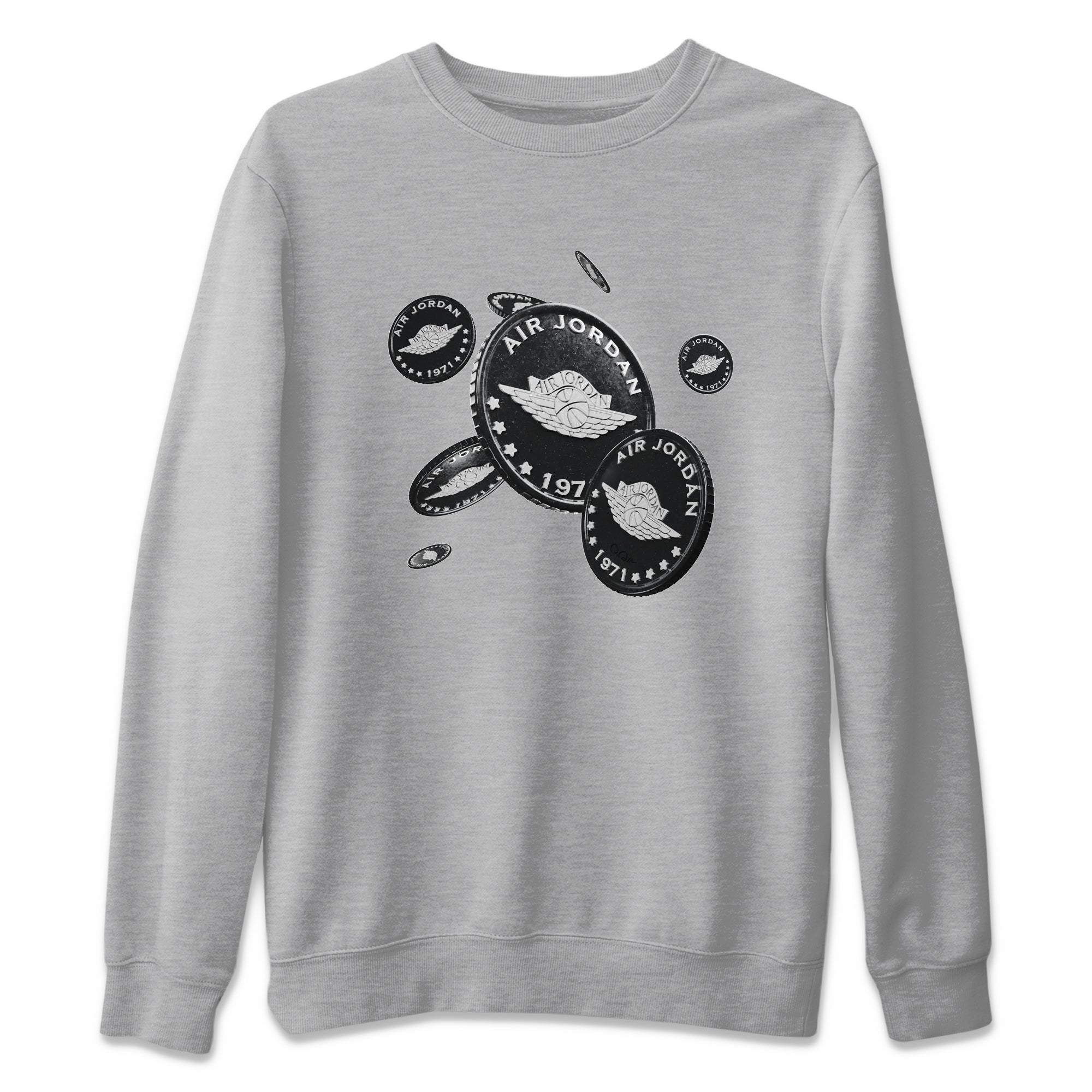 Coin Drop Unisex Sweater – Air Jordan 1 Homage, Sneakers Matching Sweater