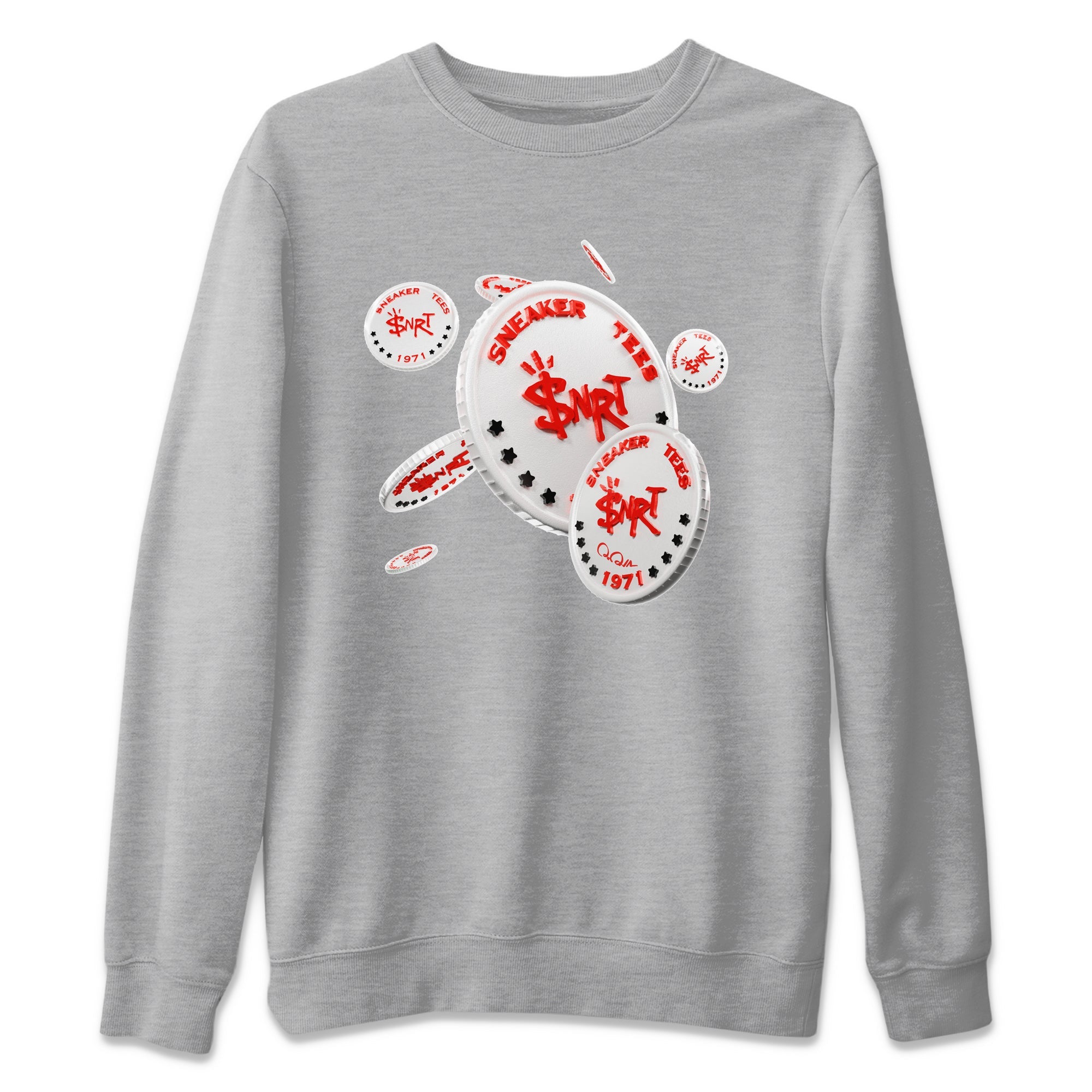 Coin Drop Unisex Sweater – Air Jordan 1 Spider Man, Sneakers Matching Sweater