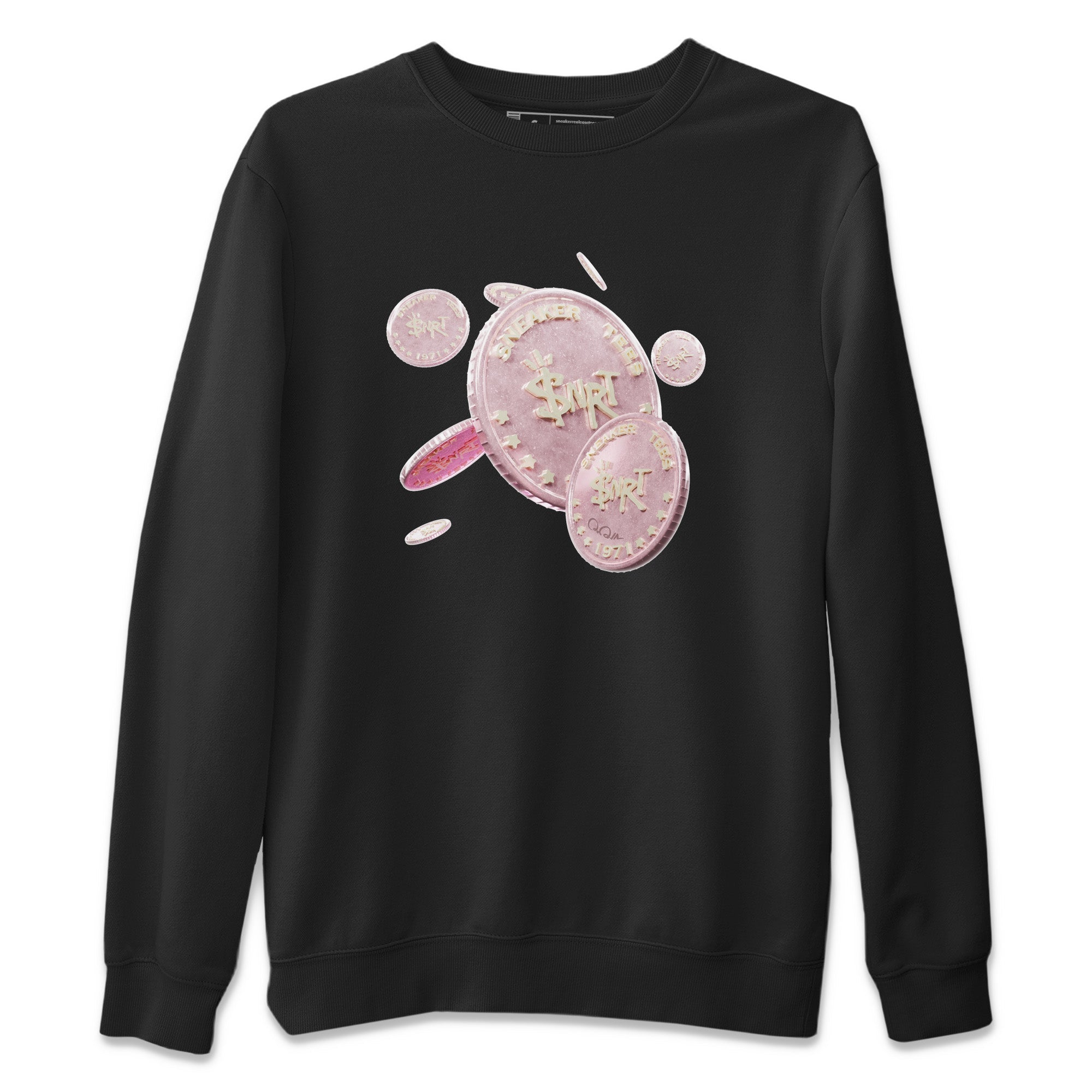 Coin Drop Unisex Sweater – Air Jordan 1 Washed Pink, Sneakers Matching Sweater