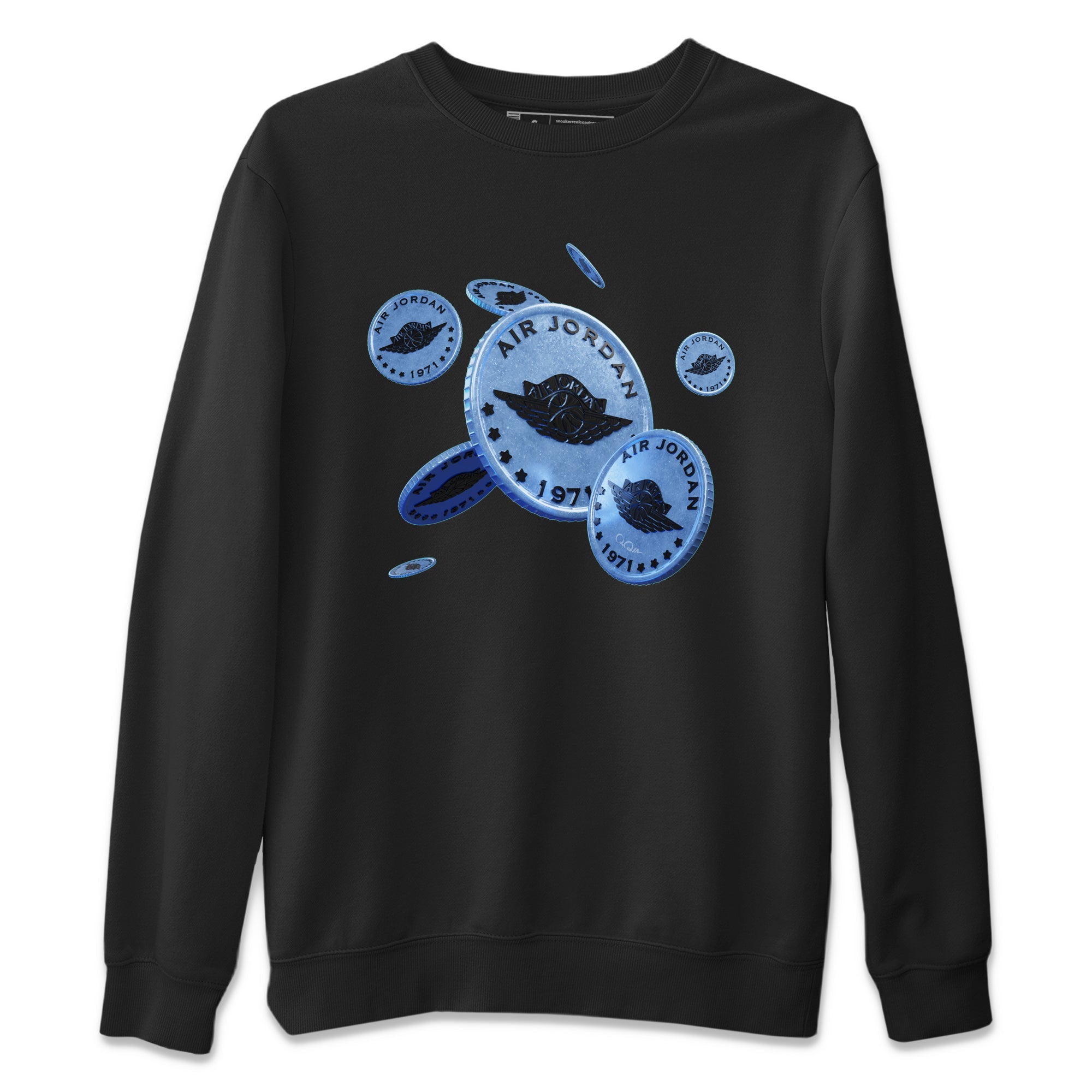 Coin Drop Unisex Sweater – Air Jordan 5 UNC, Sneakers Matching Sweater