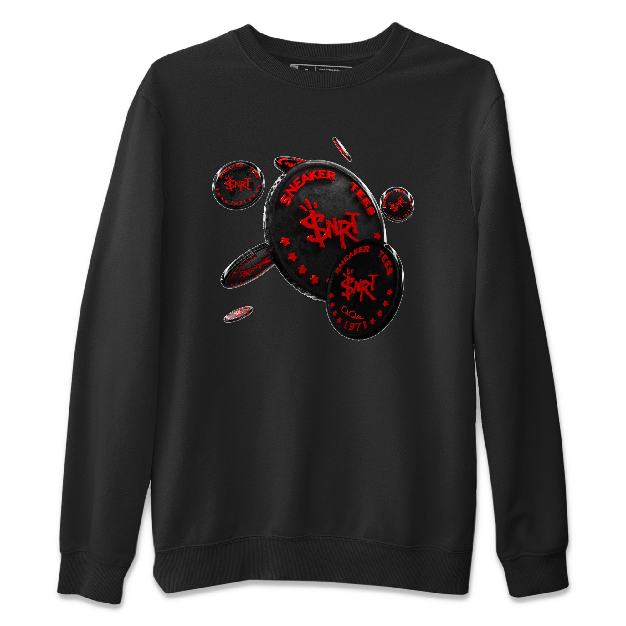 Coin Drop Unisex Sweater – Air Jordan 6 Toro Bravo, Sneakers Matching Sweater