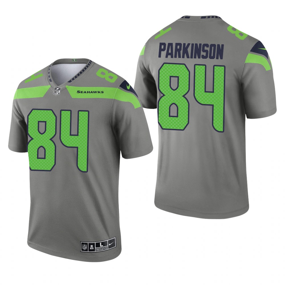 Colby Parkinson Seattle Seahawks Steel Jersey Inverted Legend – Men’s