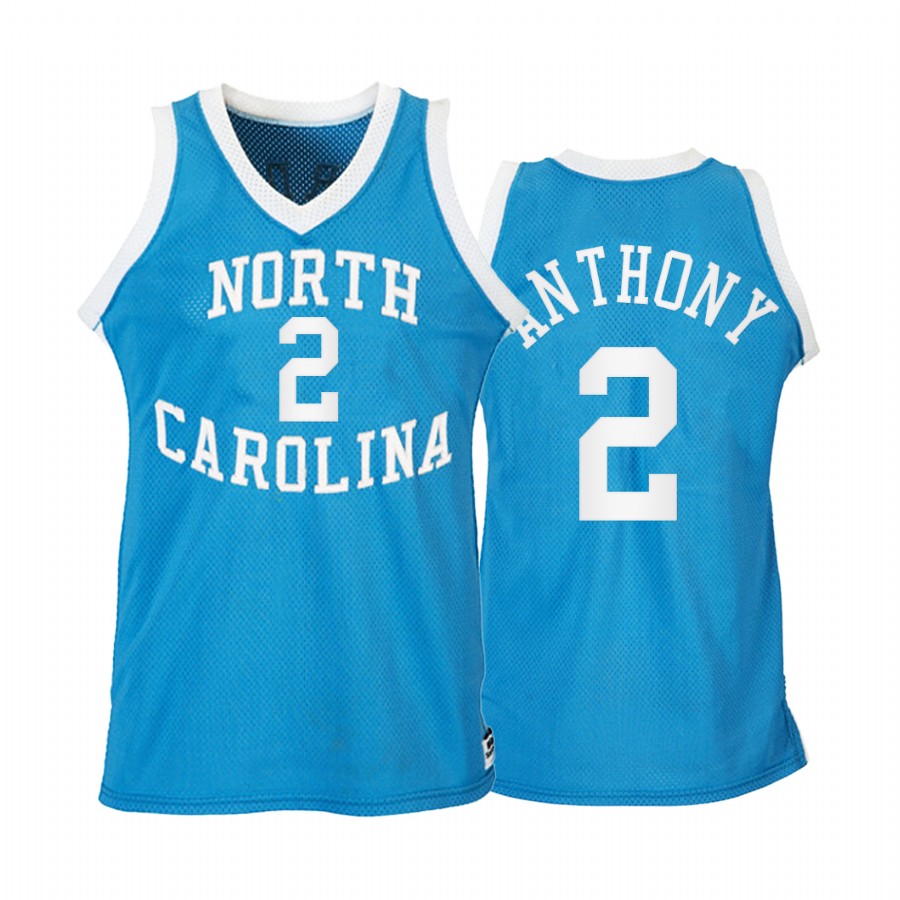 Cole Anthony North Carolina Blue Jersey Heritage Road
