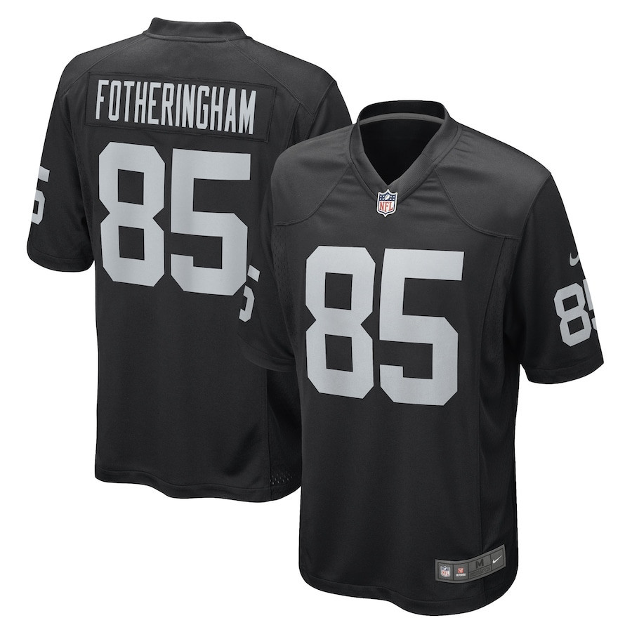 Cole Fotheringham Las Vegas Raiders Stitched Jersey – Black