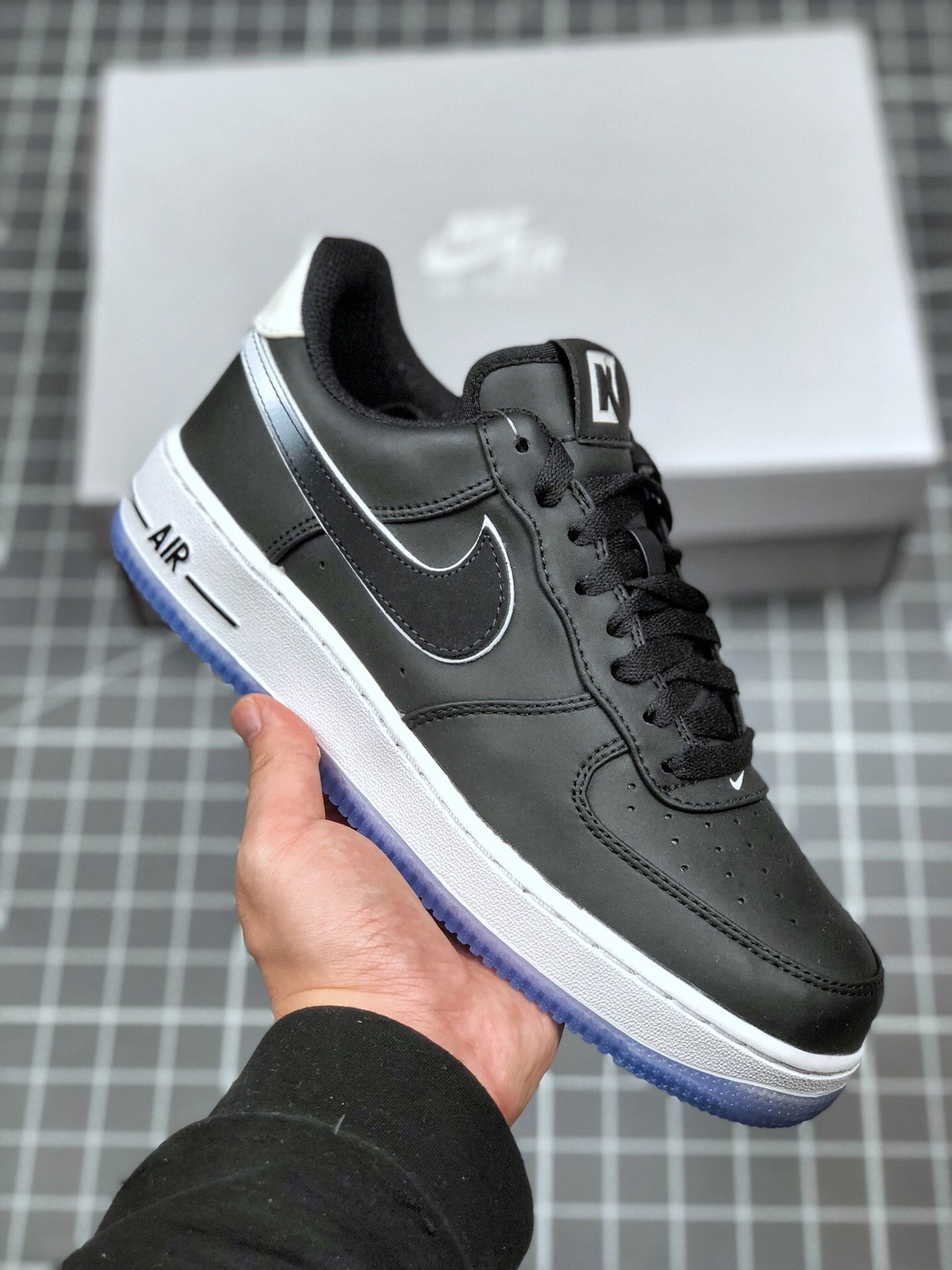 Colin Kaepernick x Nike Air Force 1 Low Black For Sale