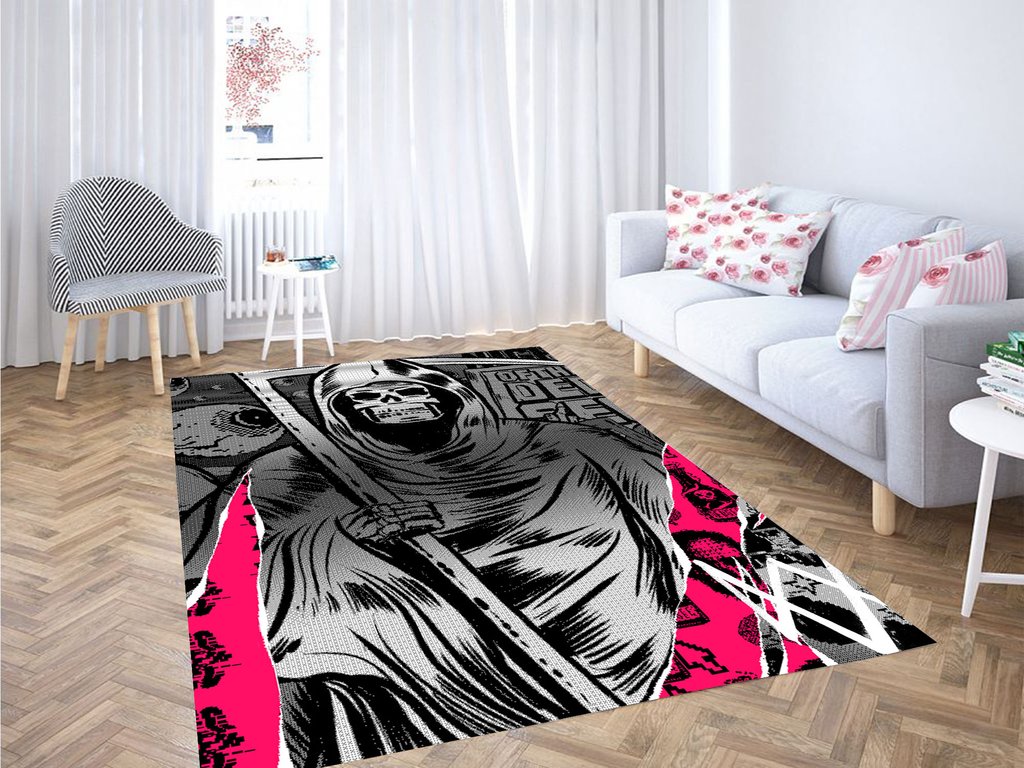 Collage Art Thrasher Living Room Modern Carpet Rectangle Rug