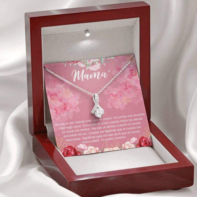Collar Regalo Para Madre: Joyera Para Mam, Mami, Regalo Para Da de la Madre, Cumpleaos, Alluring Beauty Necklace