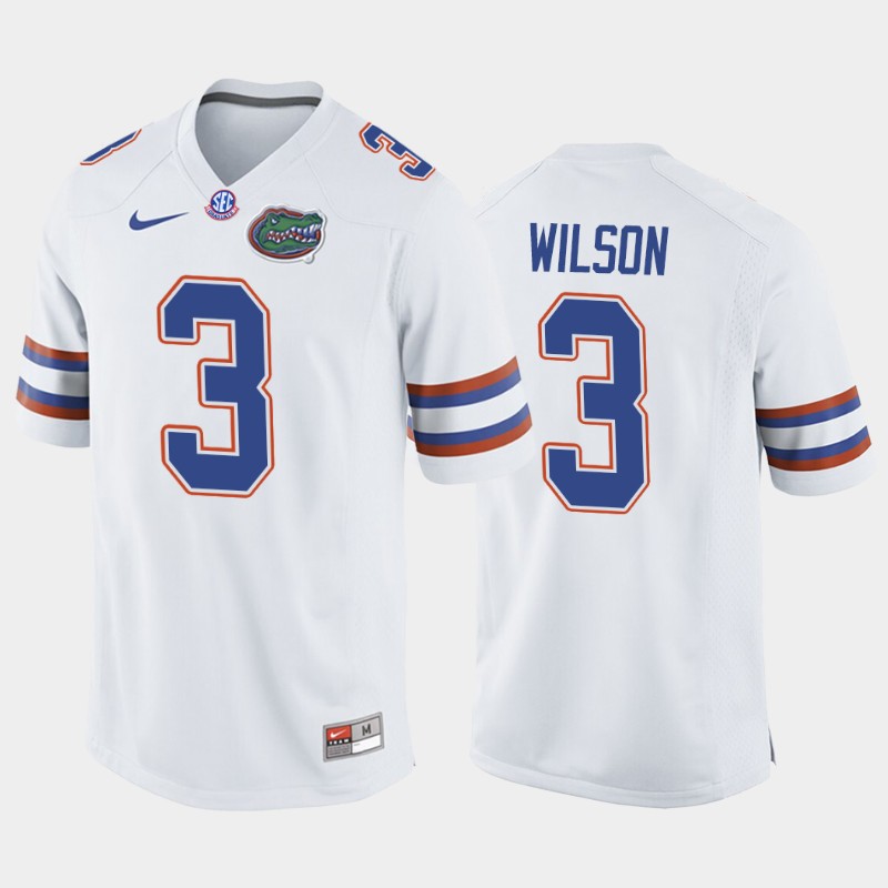College Florida Gators Marco Wilson White Away Game Jersey