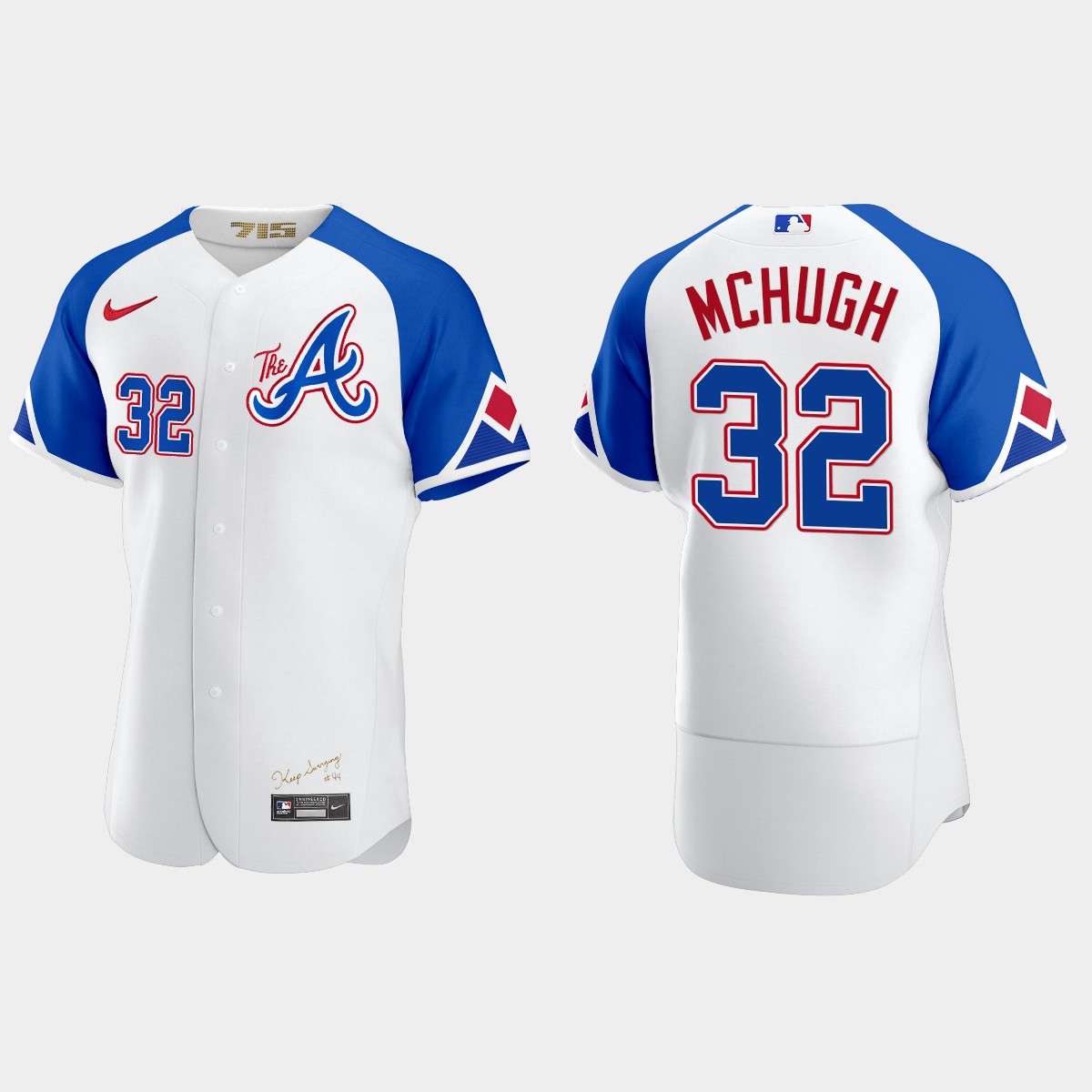 Collin McHugh Atlanta Braves City Connect Jersey - White