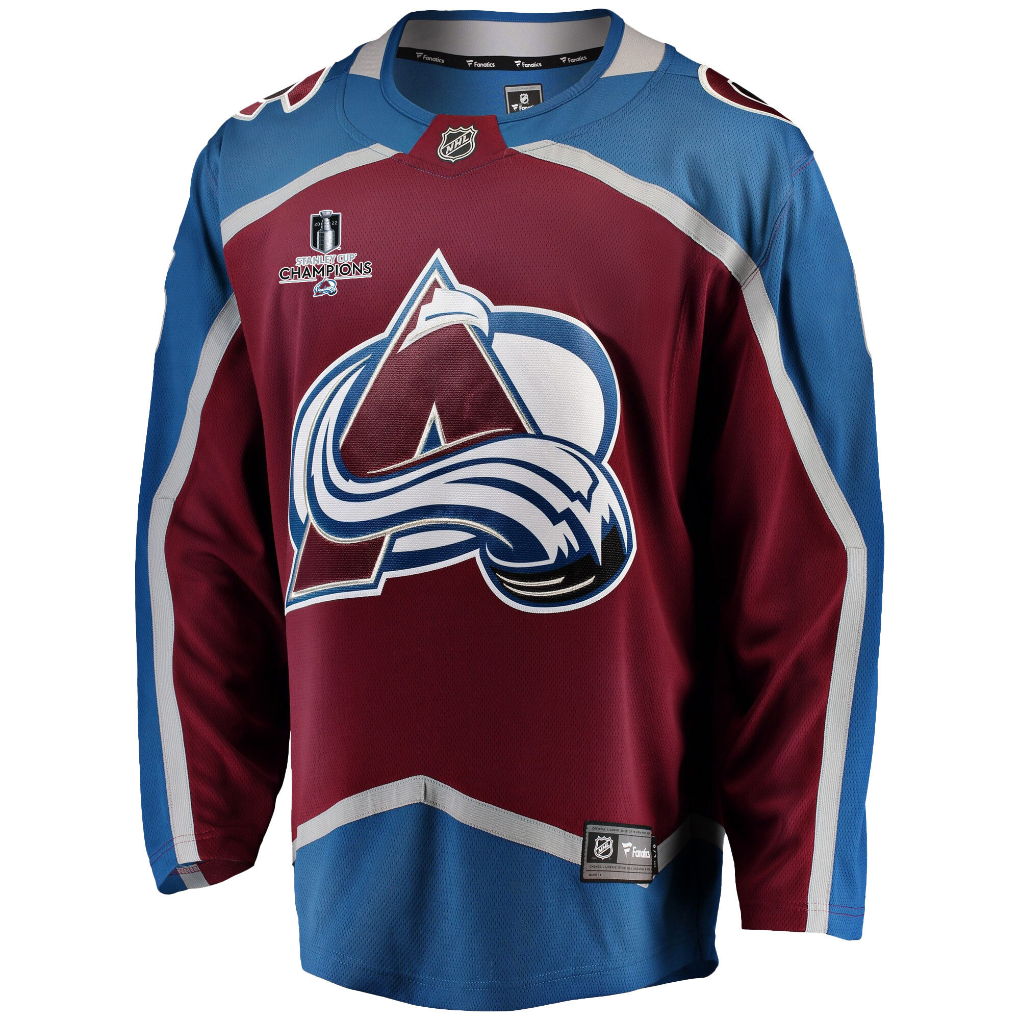 Colorado Avalanche Erik Johnson 6 Home 2022 Stanley Cup Champions Breakaway Men Stitched Jersey – Burgundy Colorado Avalanche Erik Johnson 6 Home 2022 Stanley Cup Champions Breakaway Men Stitched Jersey – Burgundy