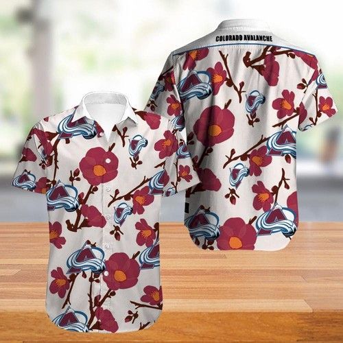 Colorado Avalanche Hawaiian Shirt
