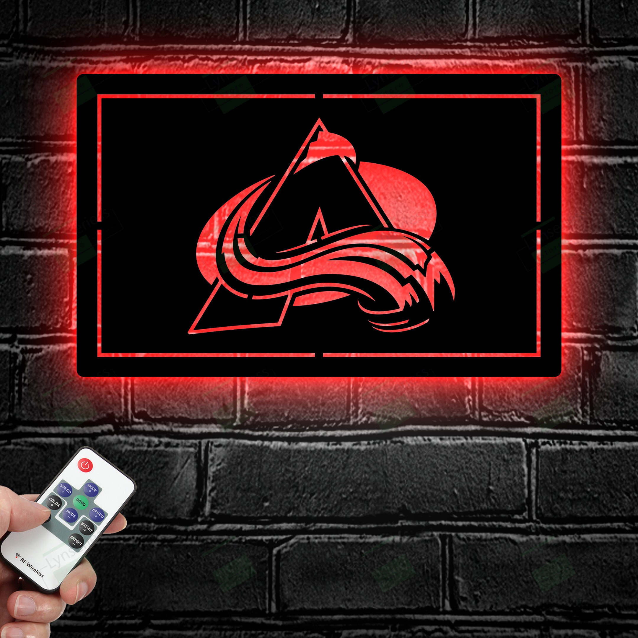 Colorado Avalanche Logo Metal Sign – Led light sign