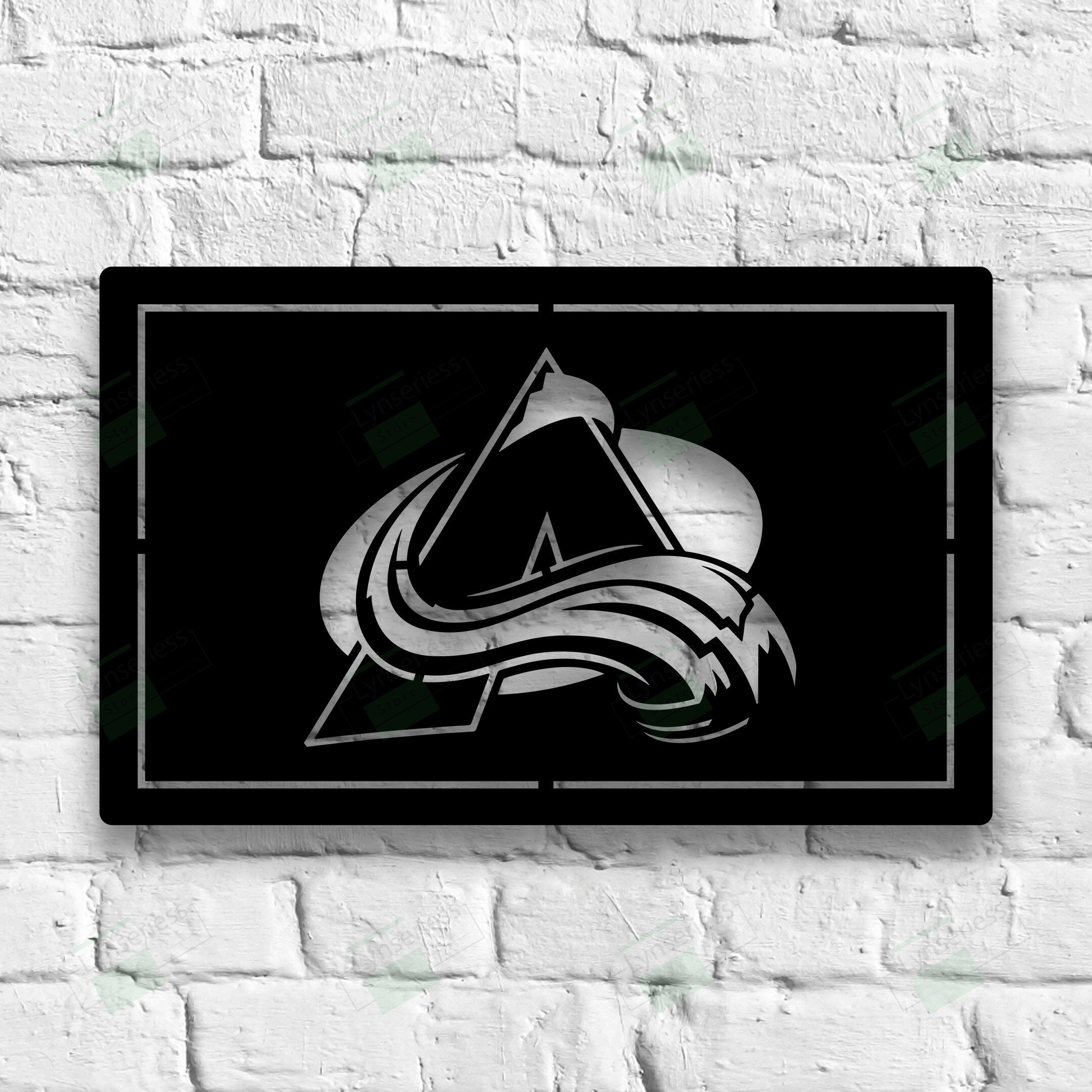 Colorado Avalanche Logo Metal Sign – Led light sign