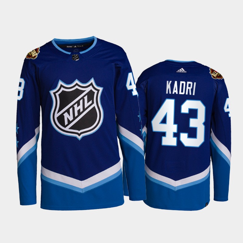 Colorado Avalanche Nazem Kadri #43 2022 NHL All-Star Jersey Blue Western Primegreen