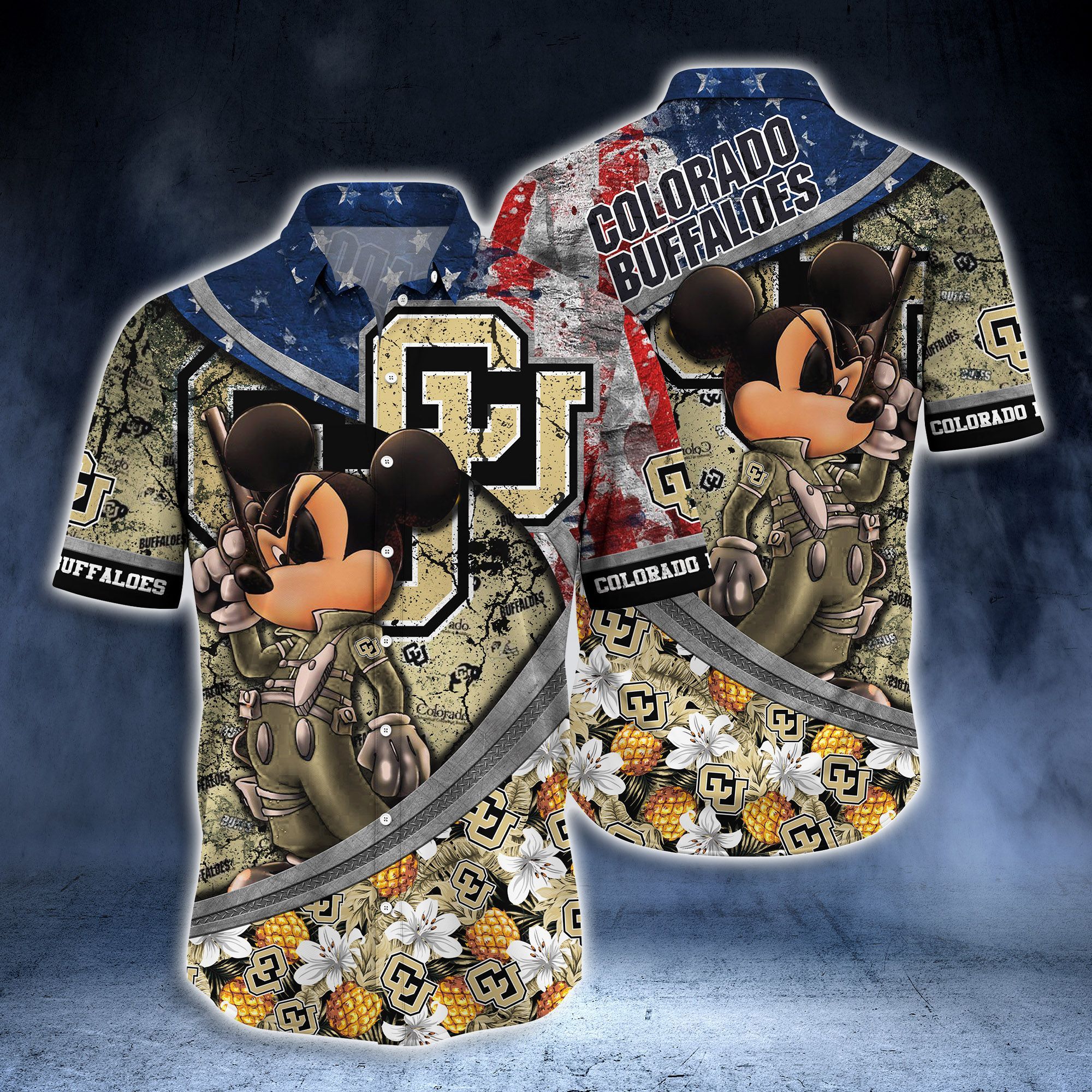 Colorado Buffaloes NCAA -Hawaii Shirt Style Hot Trending