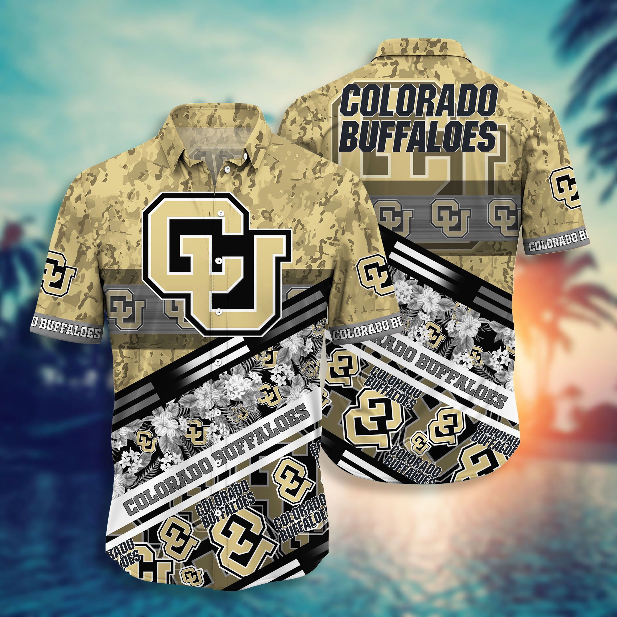 Colorado Buffaloes NCAA -Hawaii Shirt Style Hot Trending Summer-Hawaiian