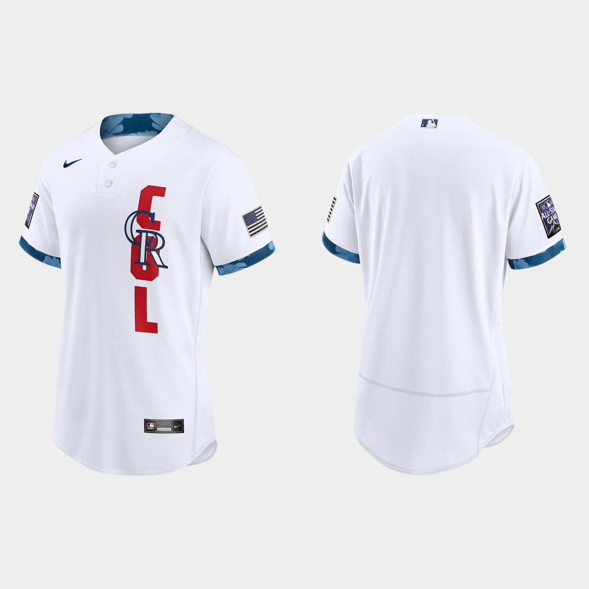 Colorado Rockies 2021 MLB All-Star Game Jersey - White