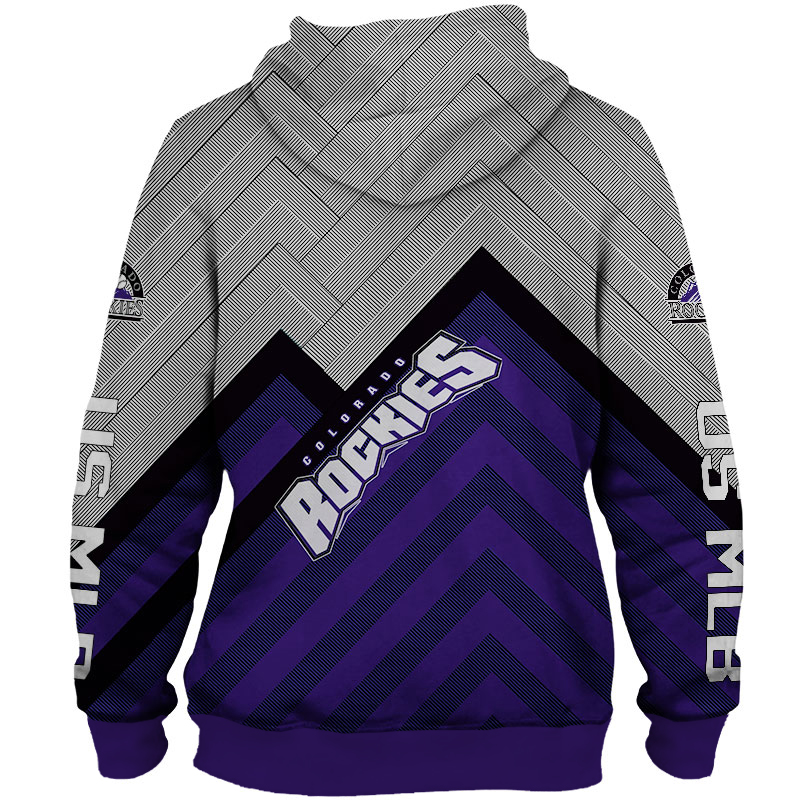 Colorado Rockies 3D Hoodie Gift For Fans Baseball