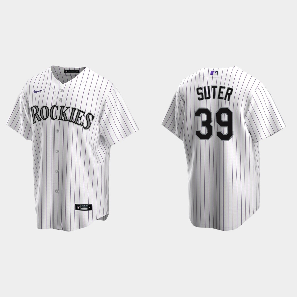 Colorado Rockies Brent Suter Home Jersey - White