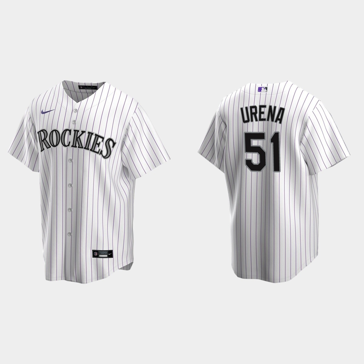 Colorado Rockies Jose Urena Home Jersey - White