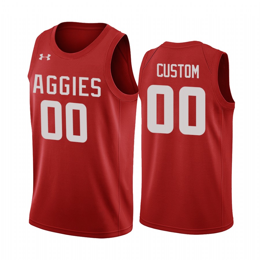 Colorado State Rams Custom Orange 2020-21 Aggies College Jersey