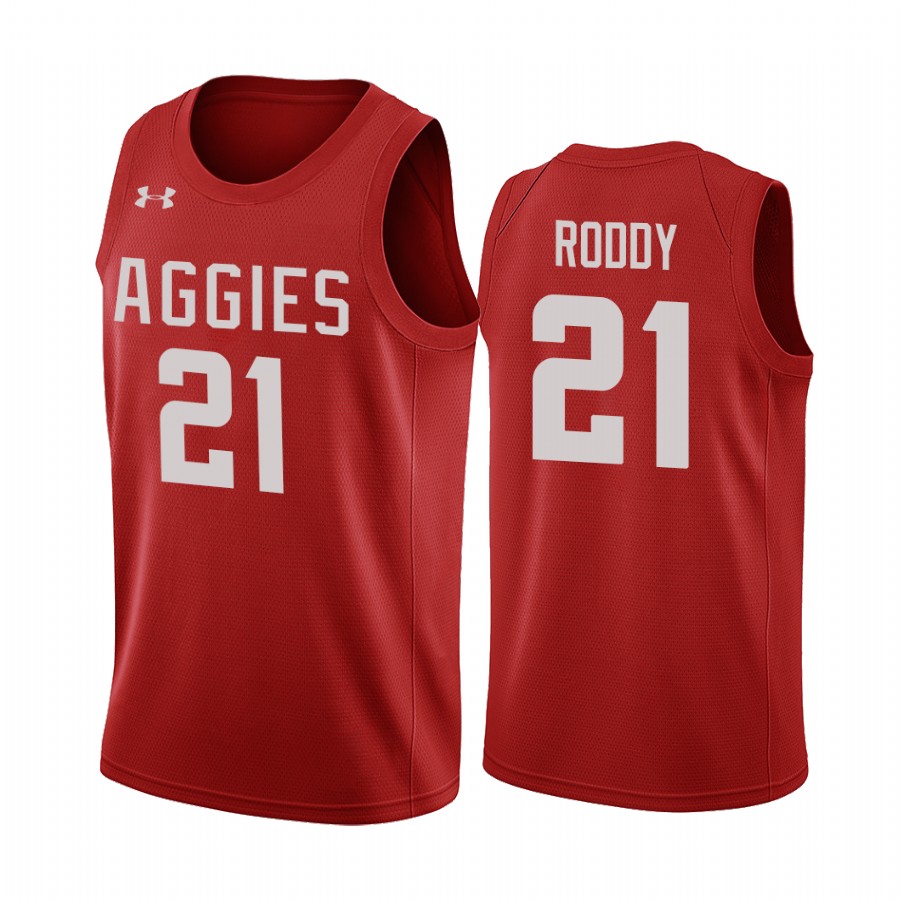 Colorado State Rams David Roddy Orange 2020-21 Aggies College Jersey