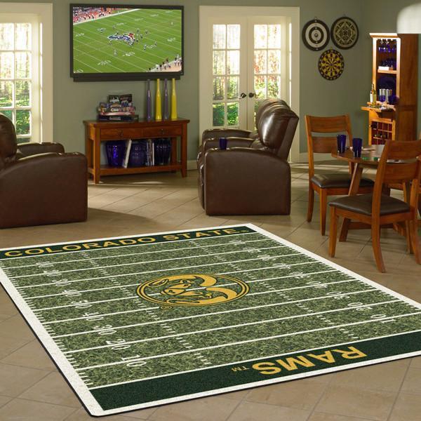 Colorado State Rams Ncaa Limited Edition Rectangle Rug