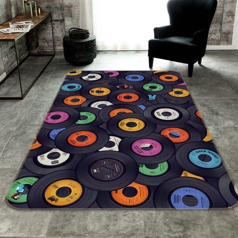 Colored Cd Limited Edition Rectangle Rug