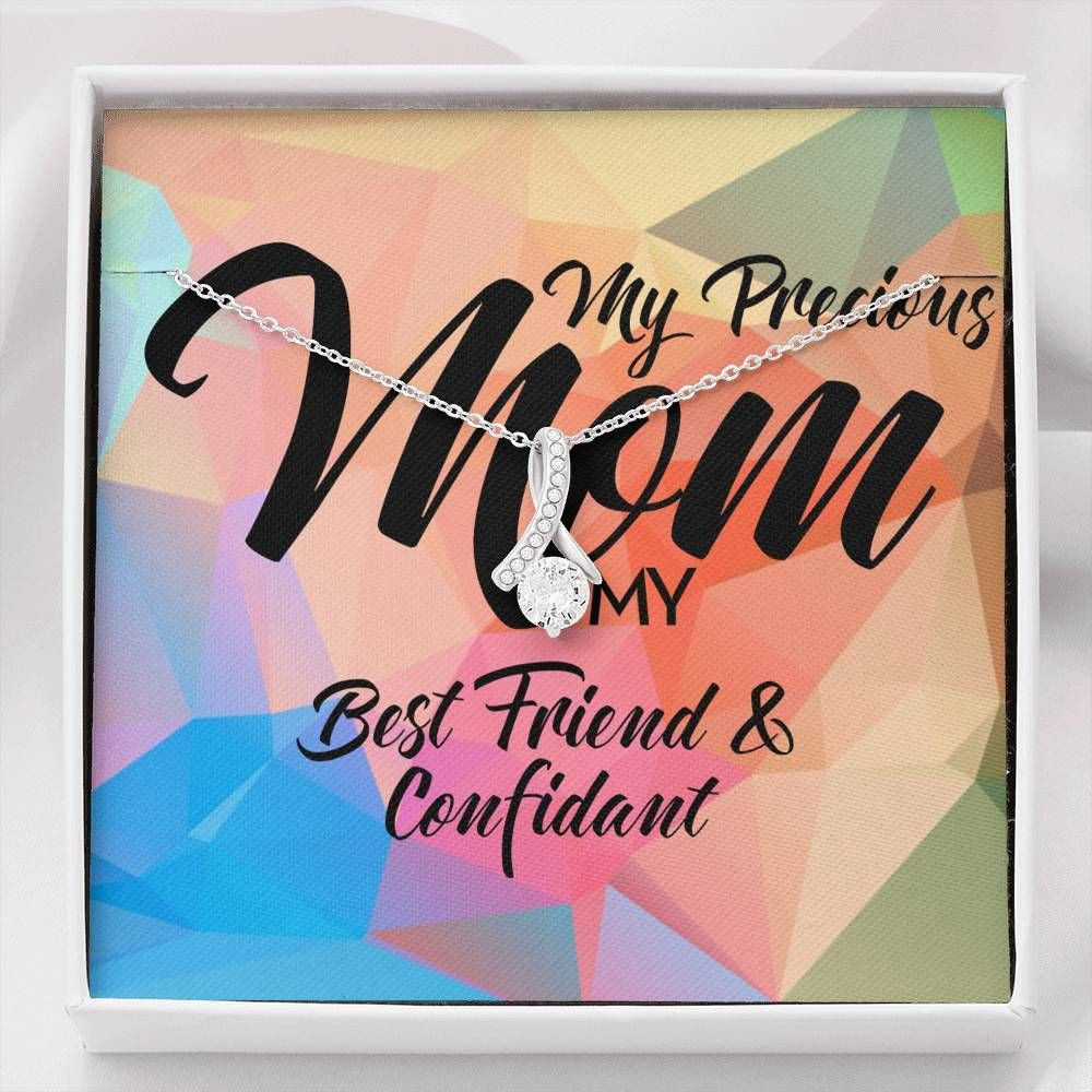 Colorful Geometry Gift For Mother Alluring Beauty Necklace My Best Friend