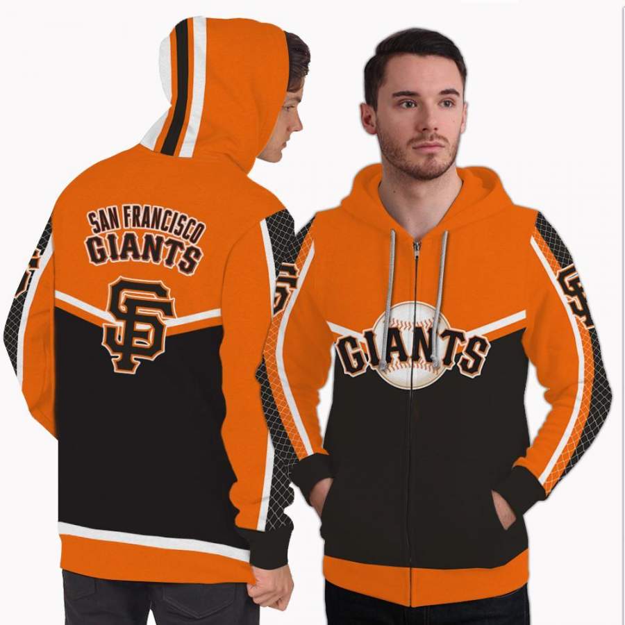 Colorful Gorgeous Fitting San Francisco Giants Pullover / Zip Hoodie