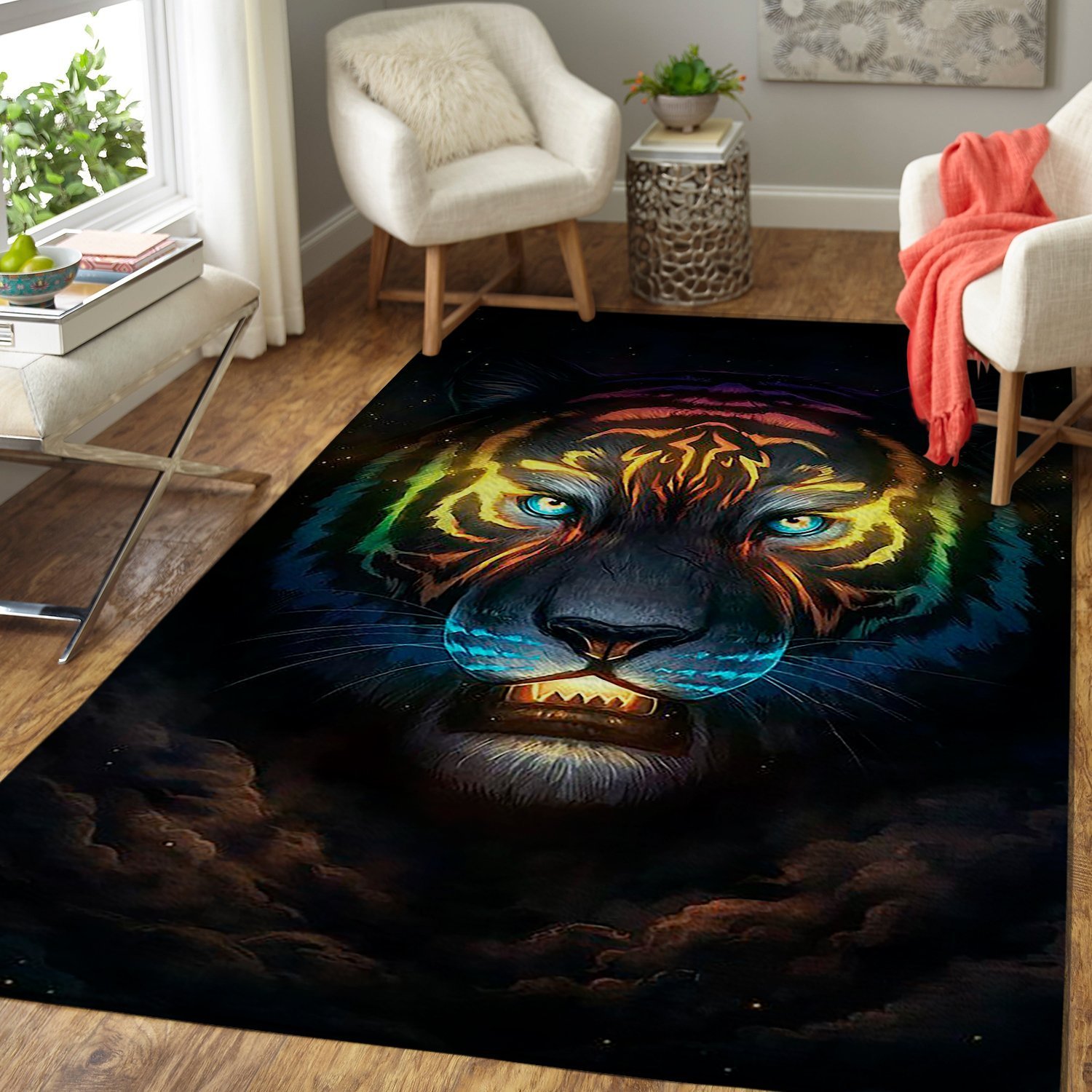 Colorsoul Tiger Area Limited Edition Rectangle Rug