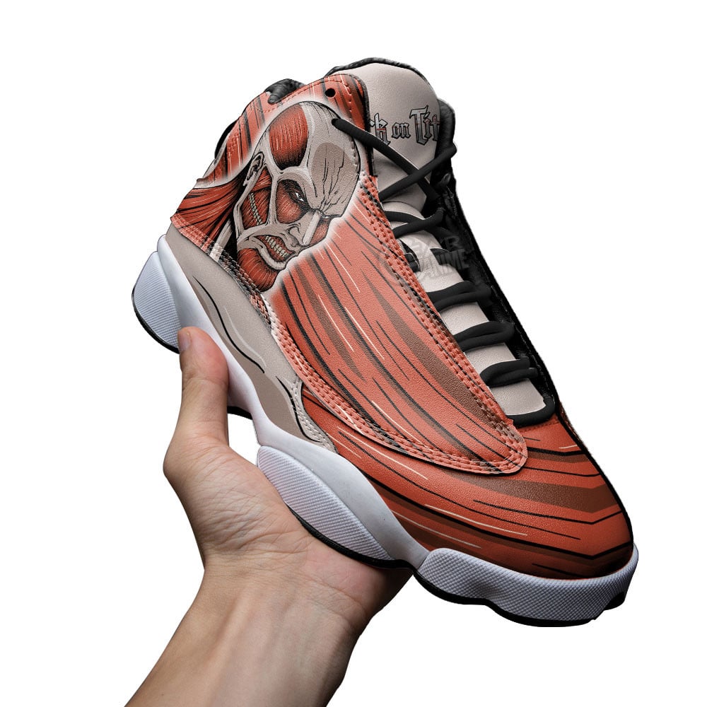 Colossal Titan JD13 Sneakers Attack On Titan Custom Anime Shoes