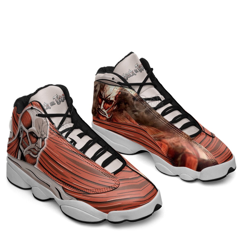 Colossal Titan JD13 Sneakers Attack On Titan Custom Anime Shoes