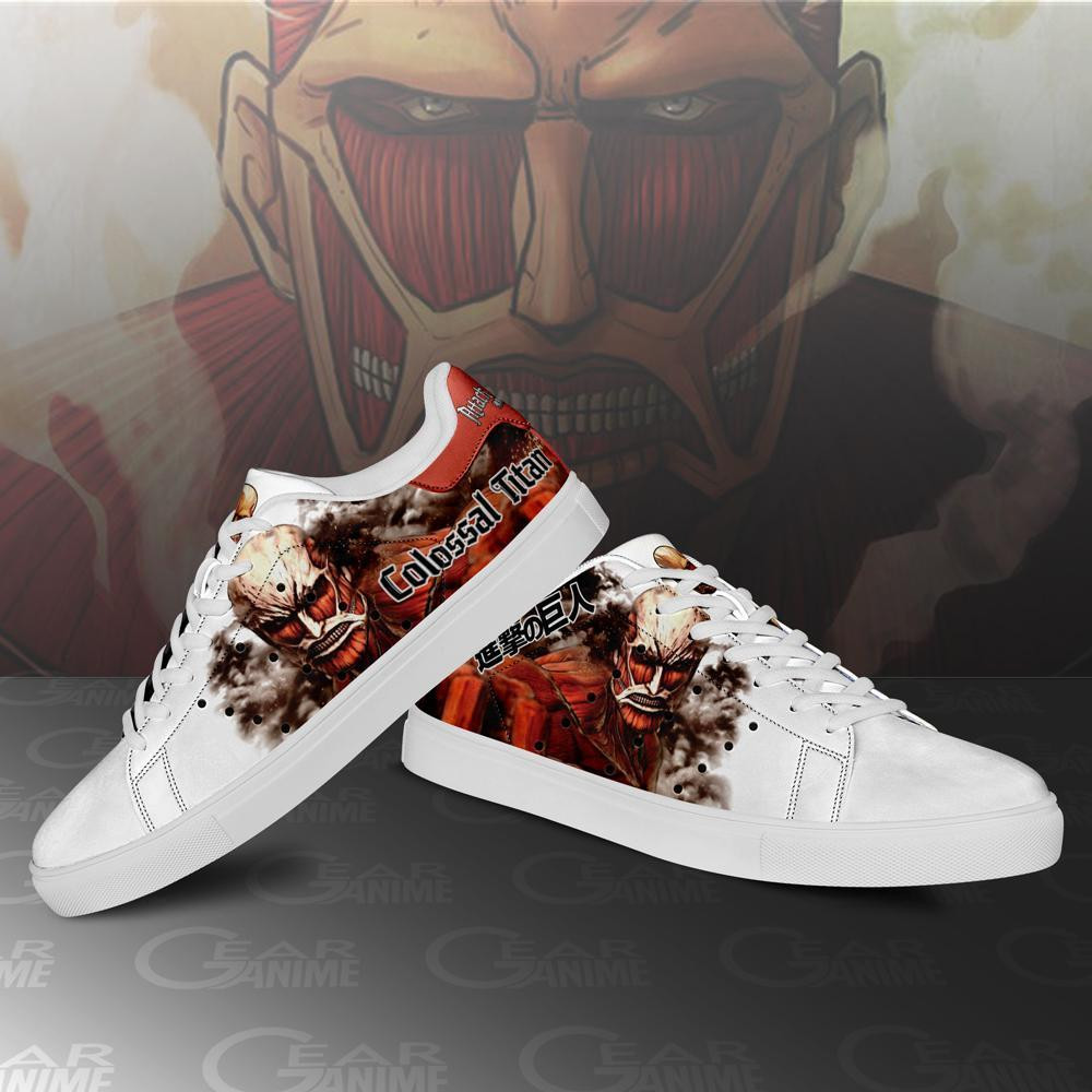 Colossal Titan Skate Sneakers Uniform Attack On Titan Anime Shoes