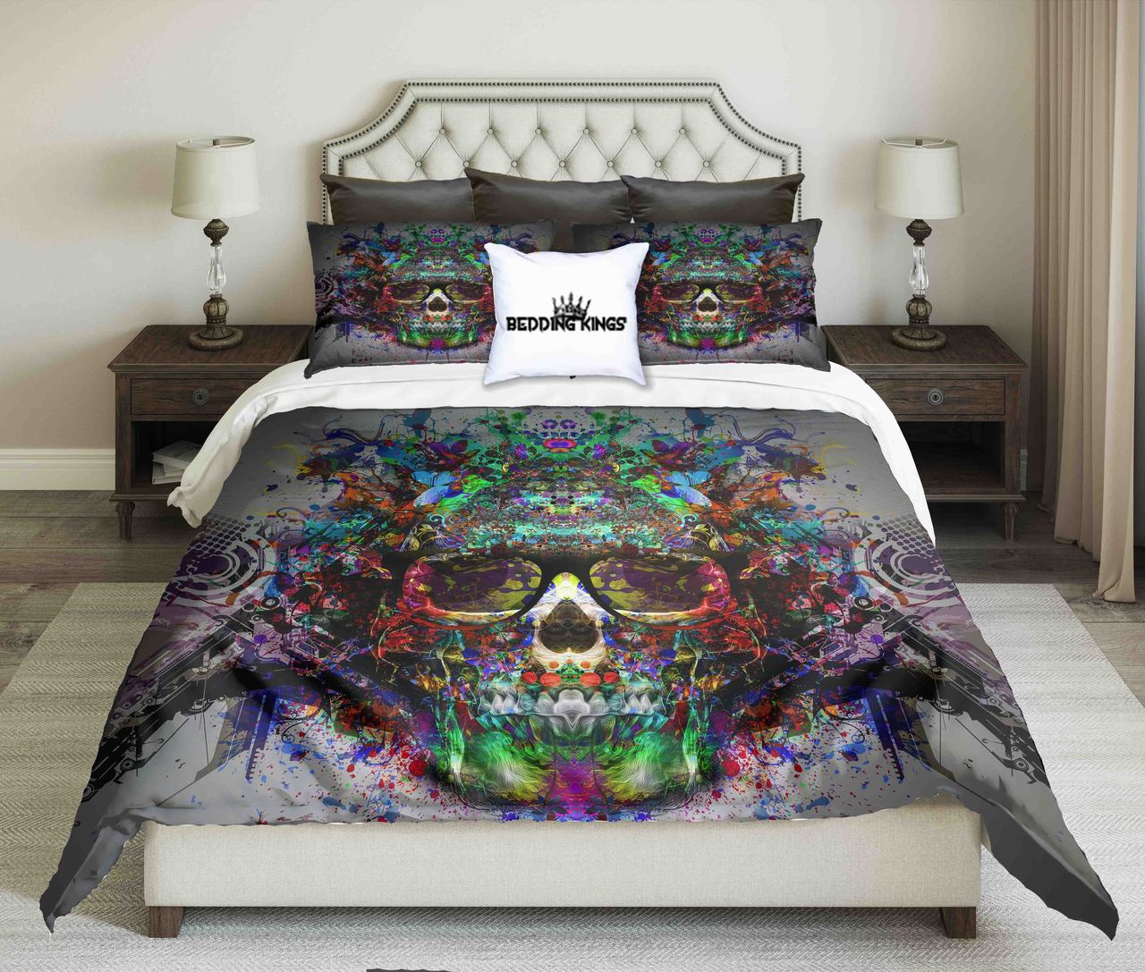 Colourfullkull Kings 3D Customized Duvet Cover Bedding Set