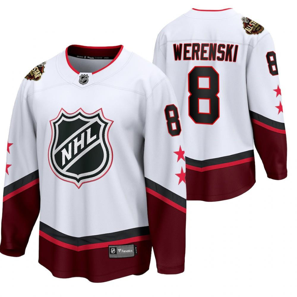 Columbus Blue Jackets 8 Zach Werenski 2022 All-Star Eastern Conference White Stitched Jersey